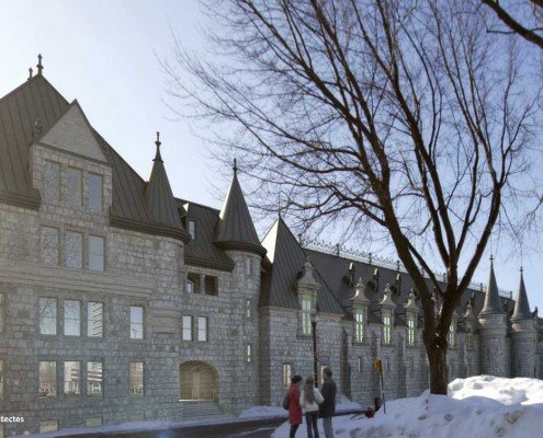 Reconstruction du Manège Militaire de Québec